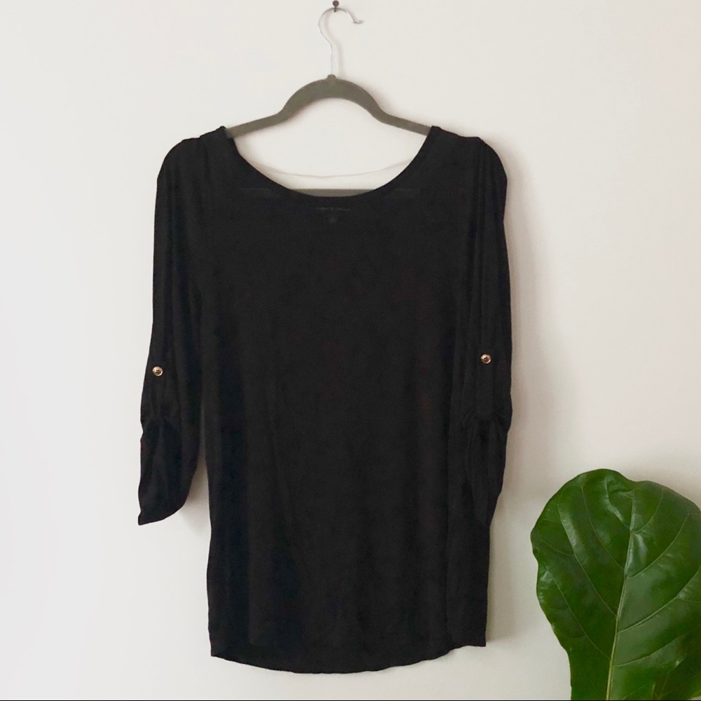 Black dress shirt